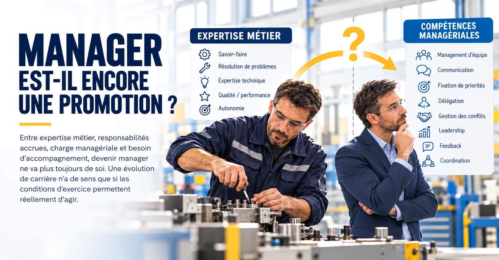 Illustration de l’article MANAGER EST-IL ENCORE UNE PROMOTION ?